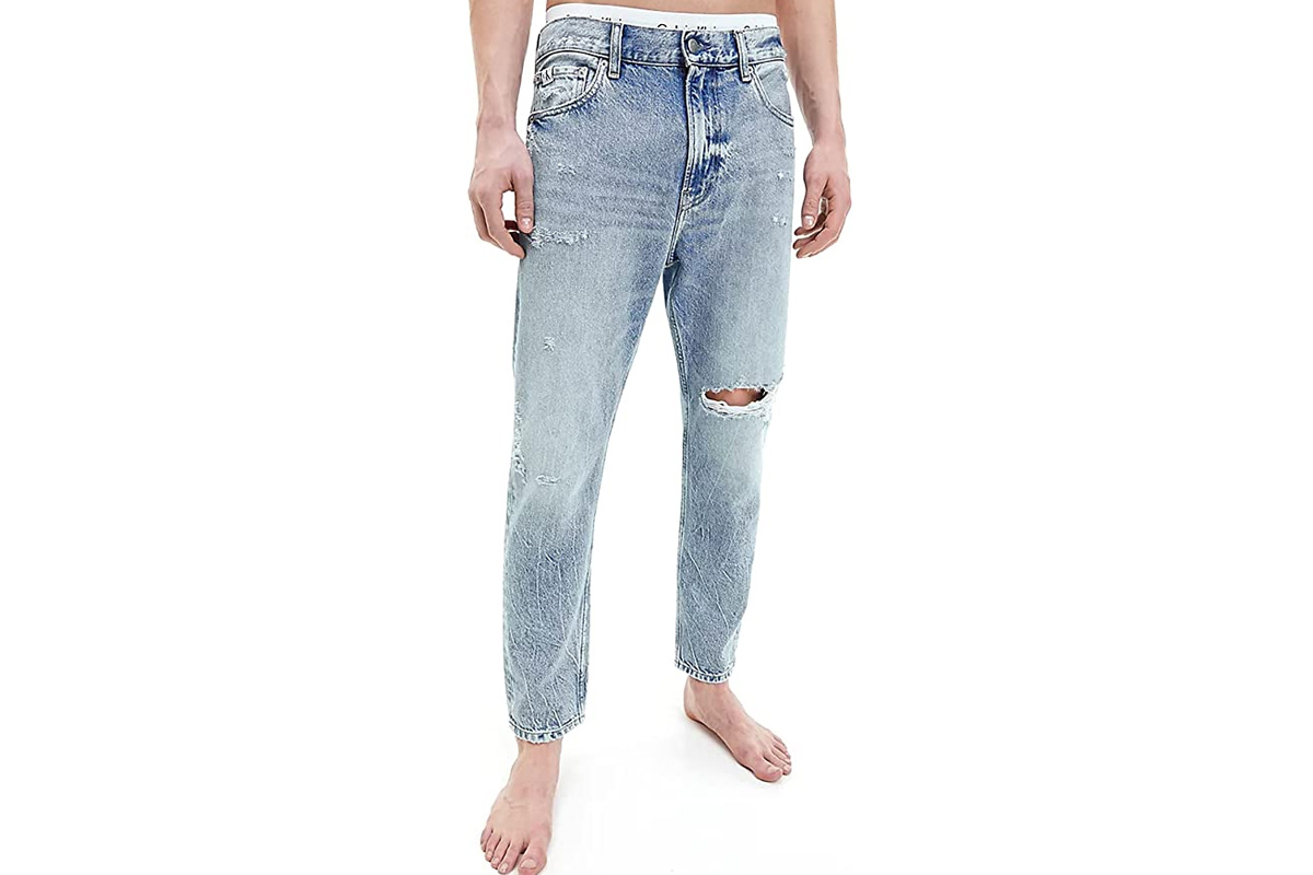 Calvin Klein Dad Jean Παντελόνι Τζην (J30J321115 1AA) Μπλέ